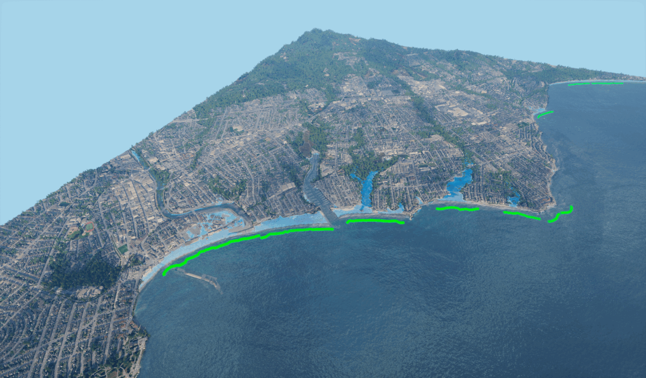 UC Santa Cruz Maps Coastal Flooding With NVIDIA Accelerated Computing