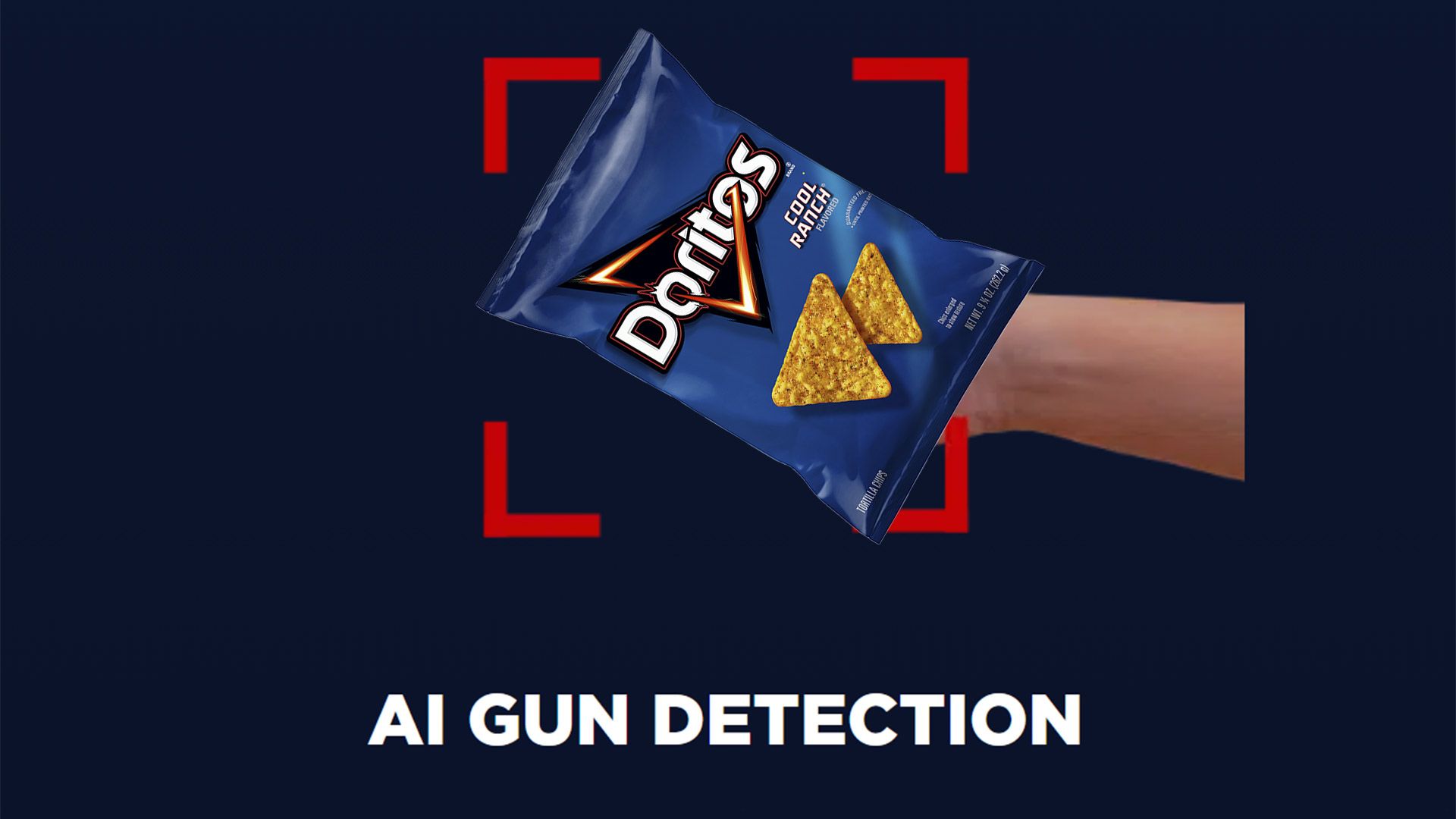 Cops alerted by AI gun detection system arrest high school student holding bag of Doritos — eight cars sent to disarm chip-toting teen