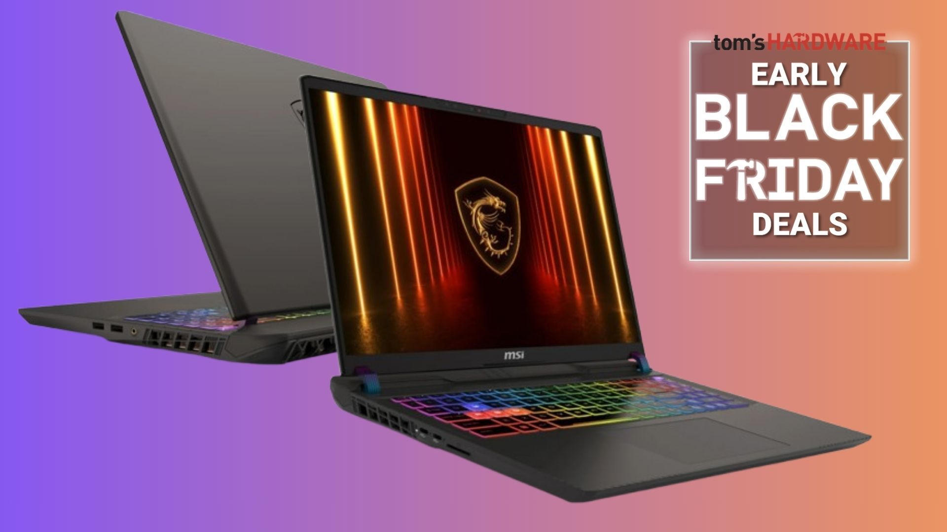 Pay just $1299 for the MSI Vector 16 with RTX 5070 Ti graphics and 240Hz QHD screen in this early Black Friday deal — superb specs for such a well-priced gaming