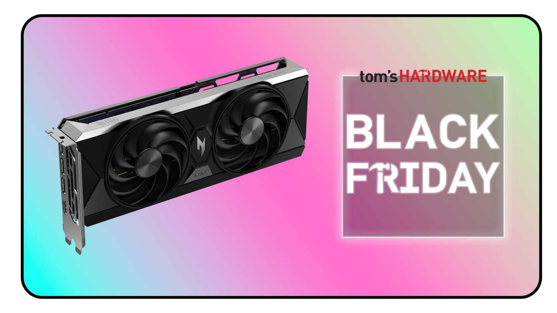 At 35% off for Black Friday, this £169.99 Intel Arc B570 is the best value graphics card for 1080p gaming — 10GB VRAM and a free copy of Battlefield 6 make this