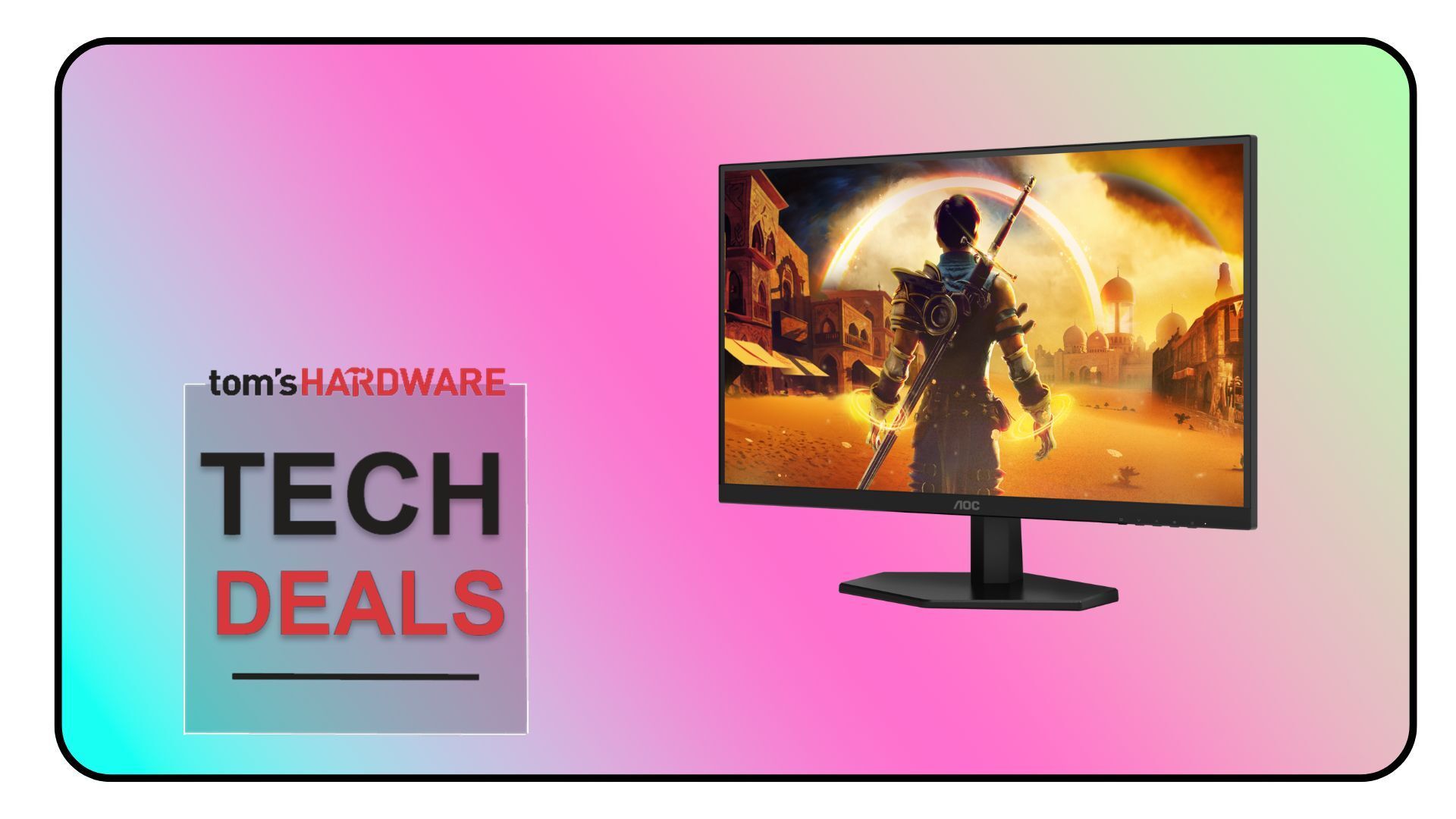 This £139 AOC gaming monitor deal is an absolute steal for 1440p gaming with a 240Hz refresh rate — 30% saving brings it to lowest-ever price