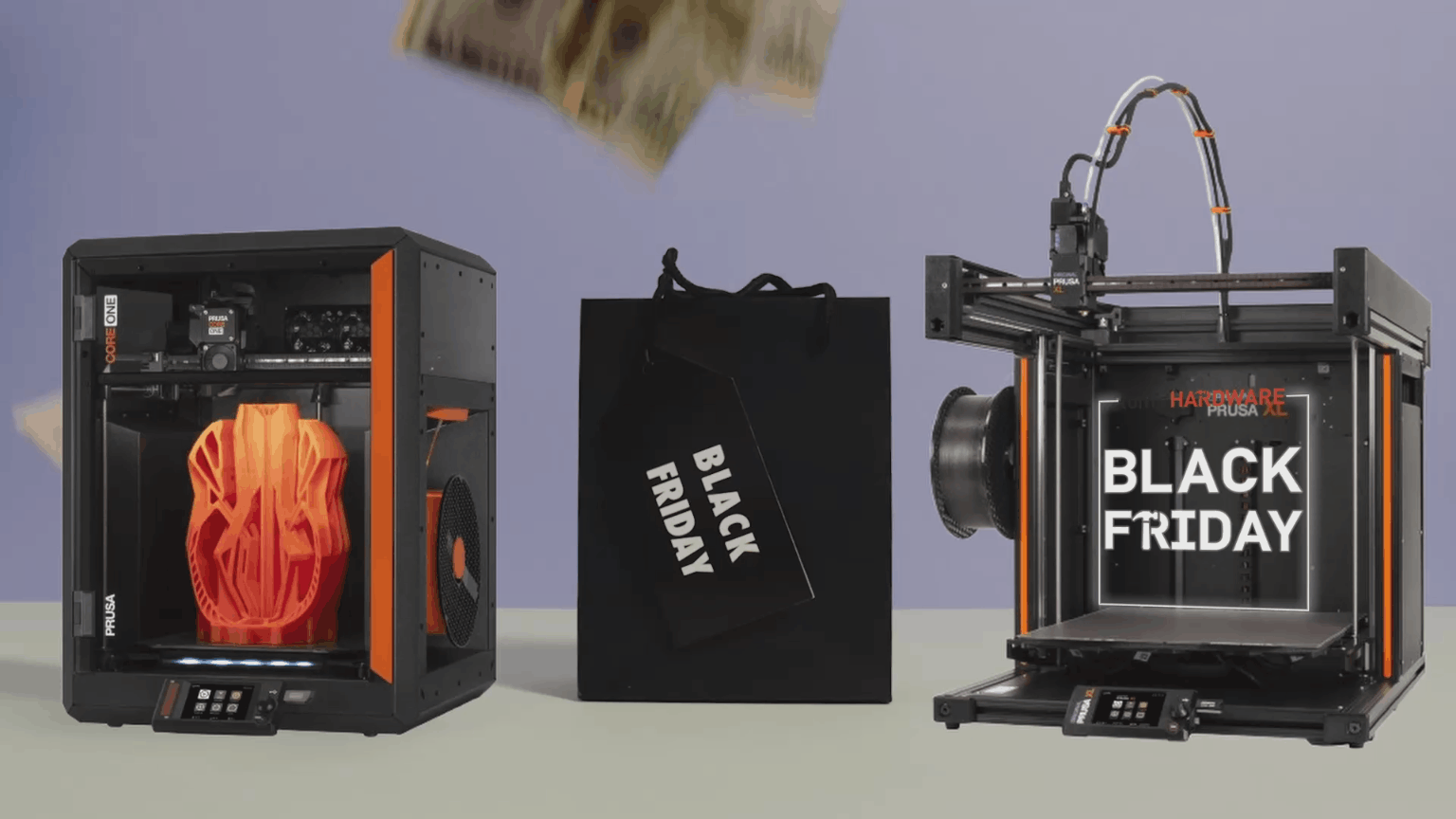 Prusa has a full month of Black Friday deals on 3D printers and accessories, including $300 free bundle with some models — Get the Rolls-Royce of 3D printers wi
