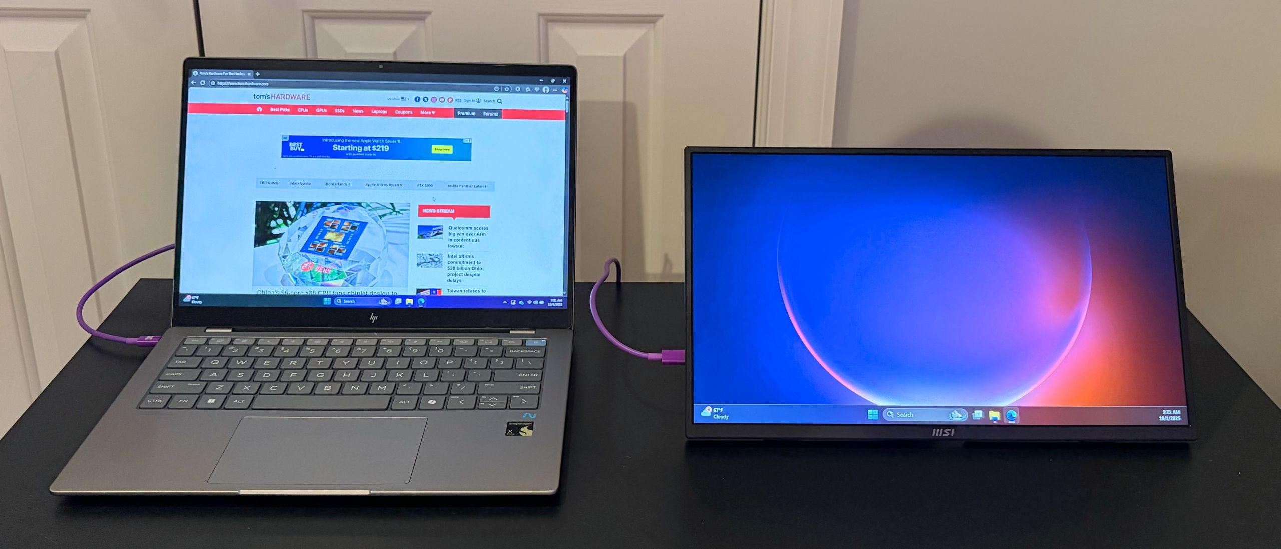 MSI Pro MP165 E6 Portable Monitor review: Budget-friendly, average performance MSI Pro MP165 E6 Portable Monitor review: Budget-friendly, average performance