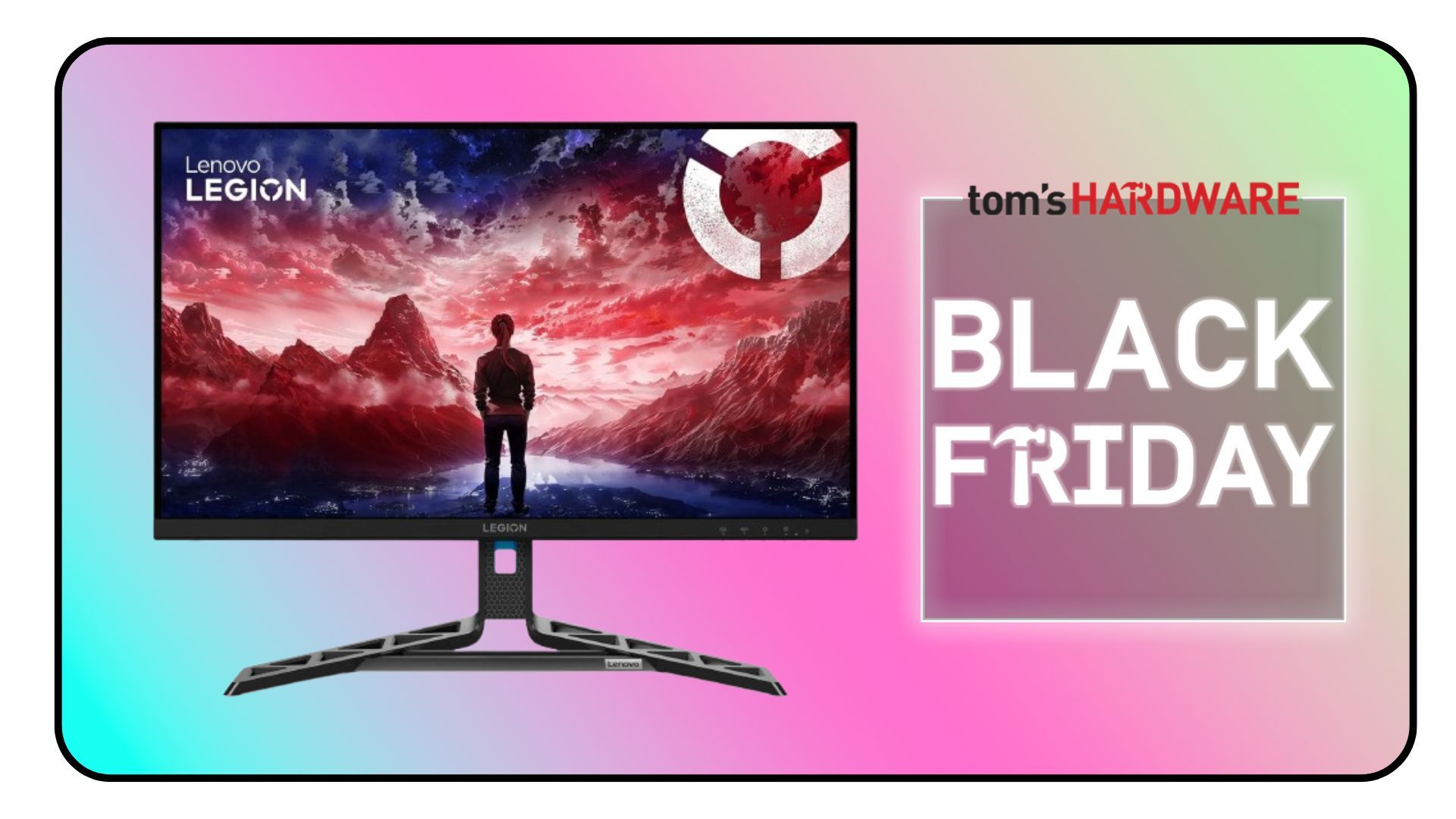 Grab 35% off this Lenovo 1440p gaming monitor, thanks to Black Friday — £129.99 nets you an IPS panel with a fast 200Hz refresh rate