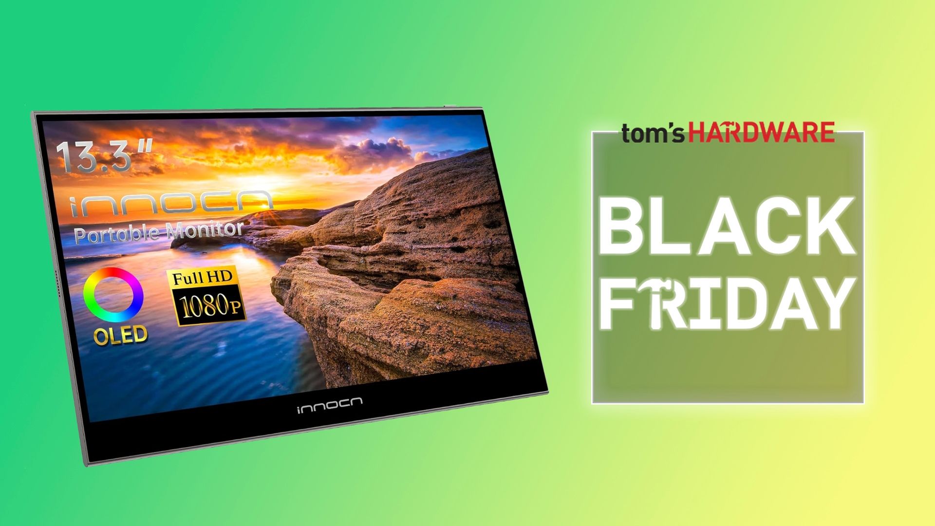 Save 27% on Innocn's excellent 13.3-inch portable OLED monitor — $94 gets you a 1080p panel, USB-C, HDMI, and dual speakers