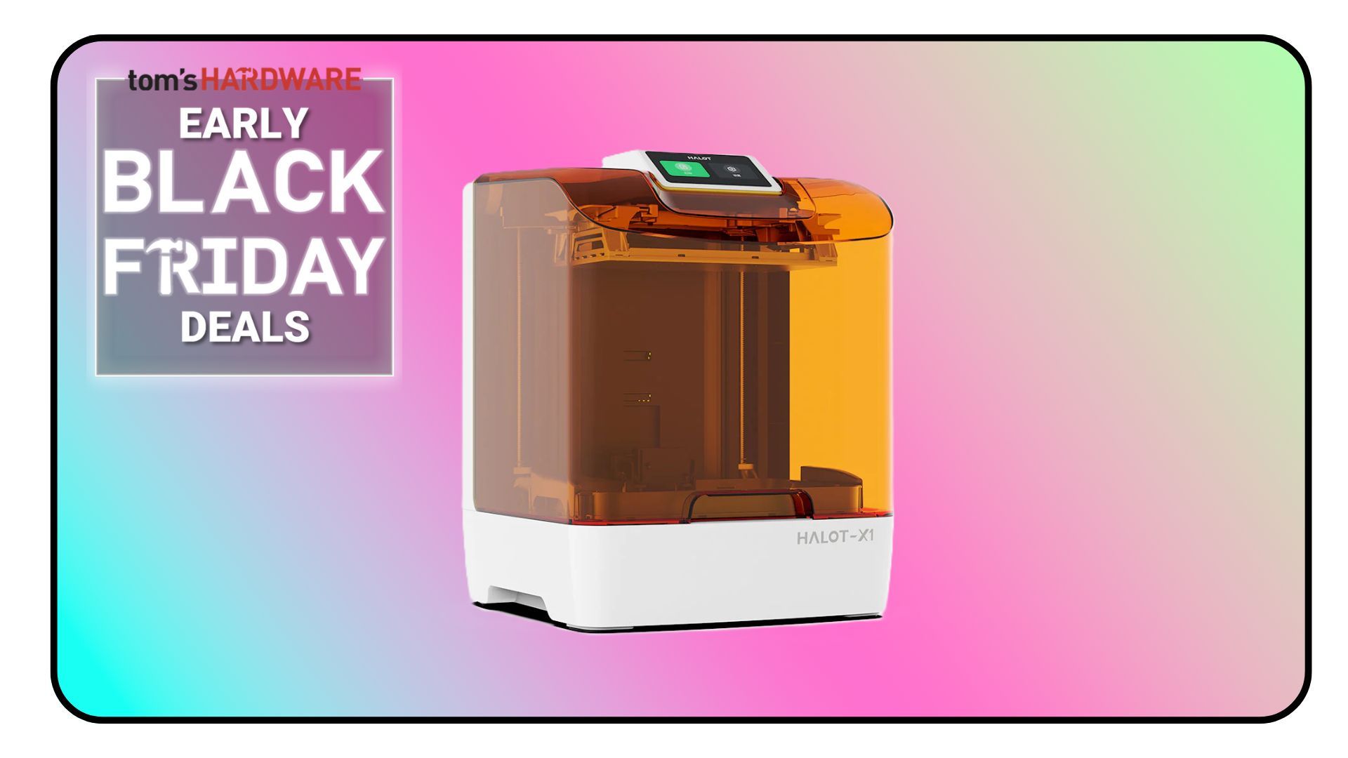 Print big, spend small with this early Black Friday deal on the Halot-X1 resin 3D printer now with $130 off the MSRP Print big, spend small with this early Black Friday deal on the Halot-X1 resin 3D printer now with $130 off the MSRP