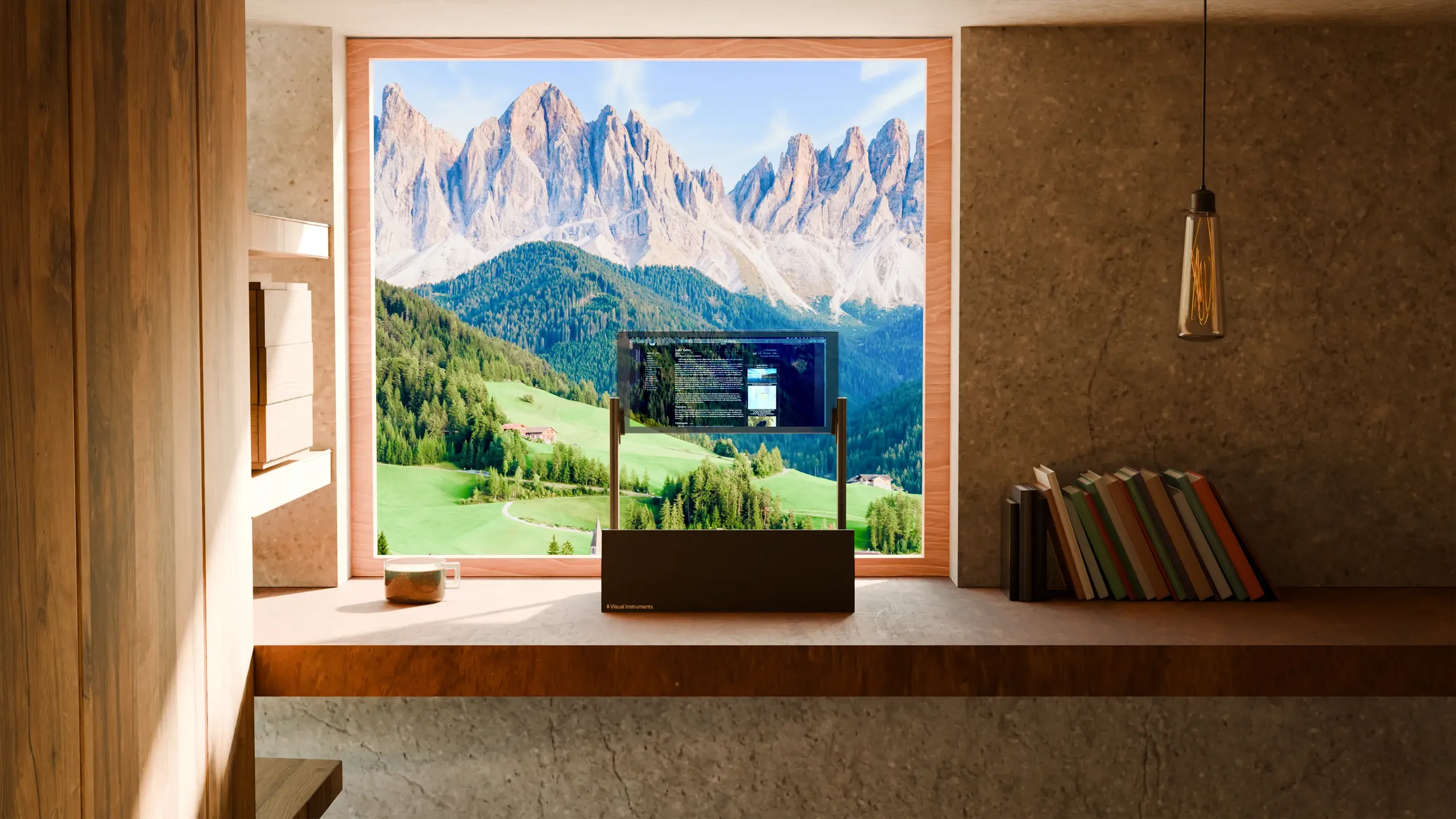 The 'Phantom' claims to be world's first transparent computer monitor, touts 5,000 nits of HDR brightness — 24-inch 4K panel from Virtual Instruments launches Q The 'Phantom' claims to be world's first transparent computer monitor, touts 5,000 nits of HDR brightness — 24-inch 4K panel from Virtual Instruments launches Q