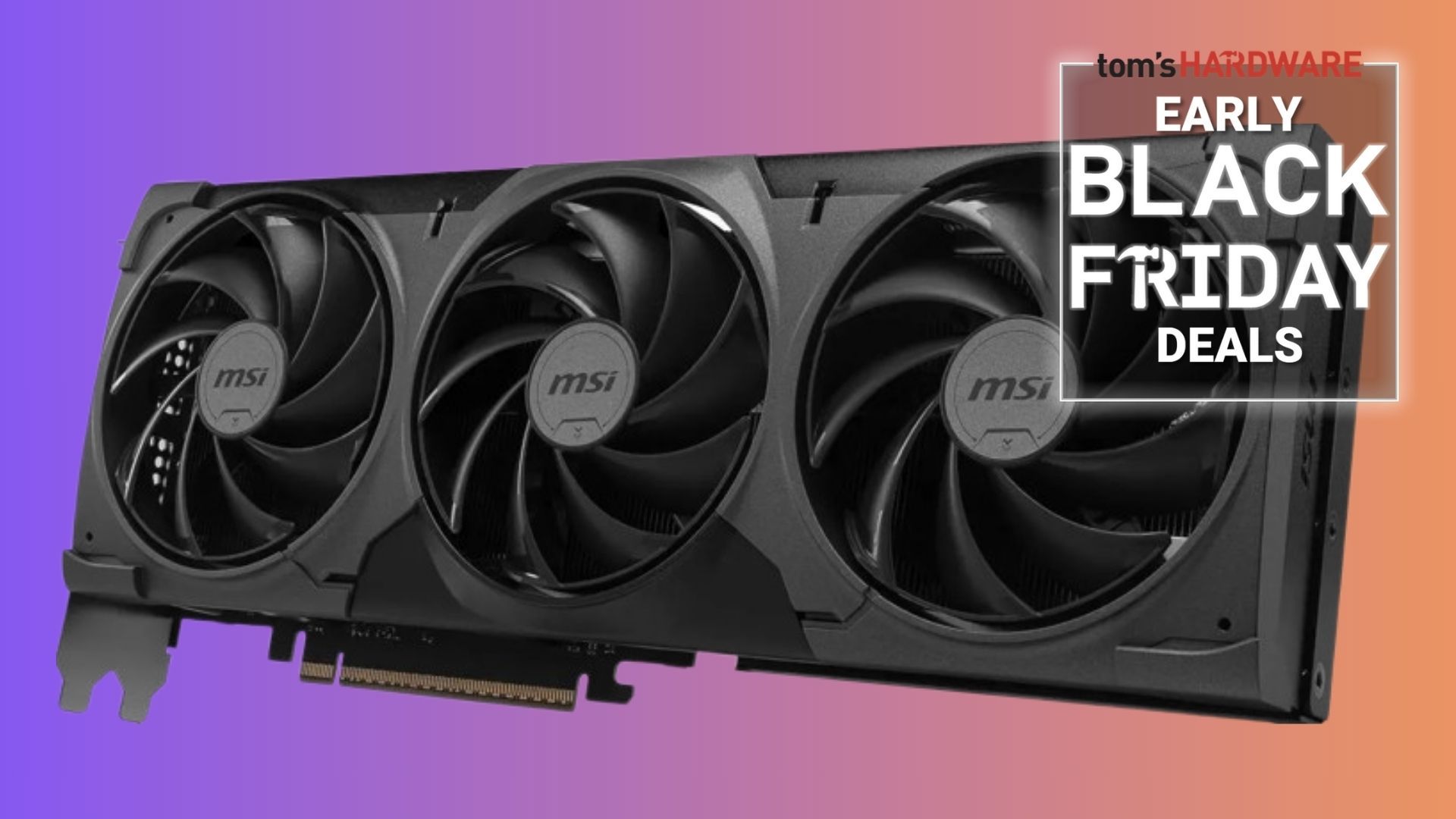 This MSI RTX 5070 Ti hits a new low price of $729 — Newegg's Black Friday price protection guarantees a good deal