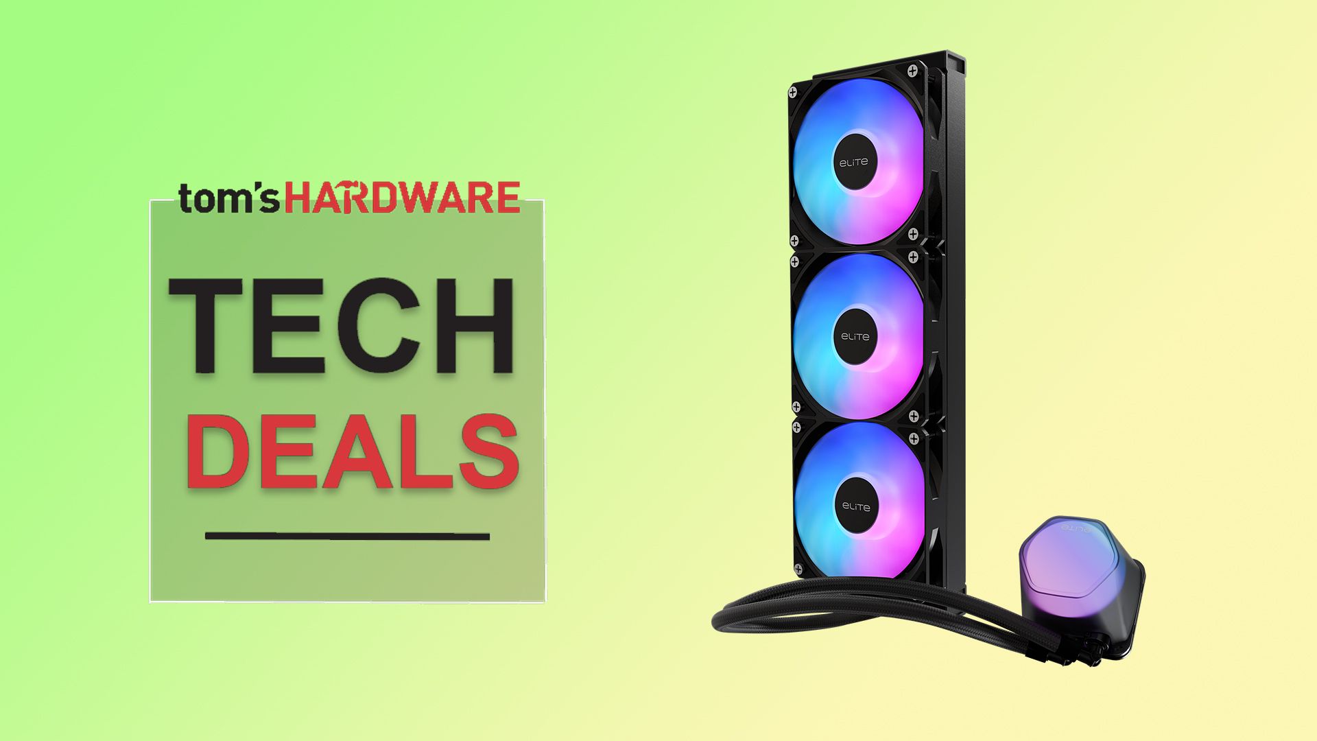 Grab a 360mm liquid cooler for only $49.99 — Cooler Master’s 360 Elite is the perfect upgrade for your air-cooled rig