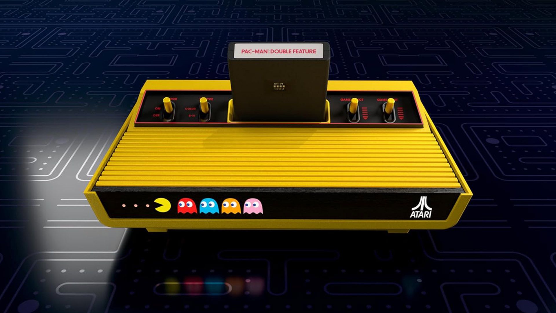 Atari 2600+ Pac-Man Edition released at $169 — bright yellow console comes with Pac-Man: Double Feature 2-in-1 game cartridge Atari 2600+ Pac-Man Edition released at $169 — bright yellow console comes with Pac-Man: Double Feature 2-in-1 game cartridge
