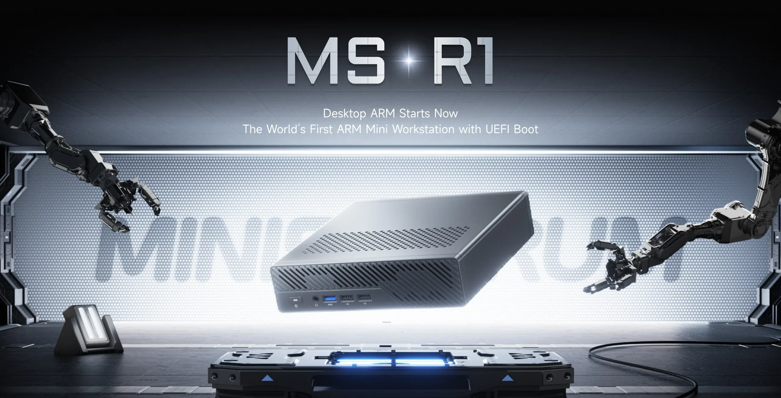 Minisforum launches its first ARM-based Mini PC with a full x16 PCIe slot for discrete GPUs — The MS-R1 packs a 12-core Cixin P1 SoC with up to 64 GB of RAM and Minisforum launches its first ARM-based Mini PC with a full x16 PCIe slot for discrete GPUs — The MS-R1 packs a 12-core Cixin P1 SoC with up to 64 GB of RAM and