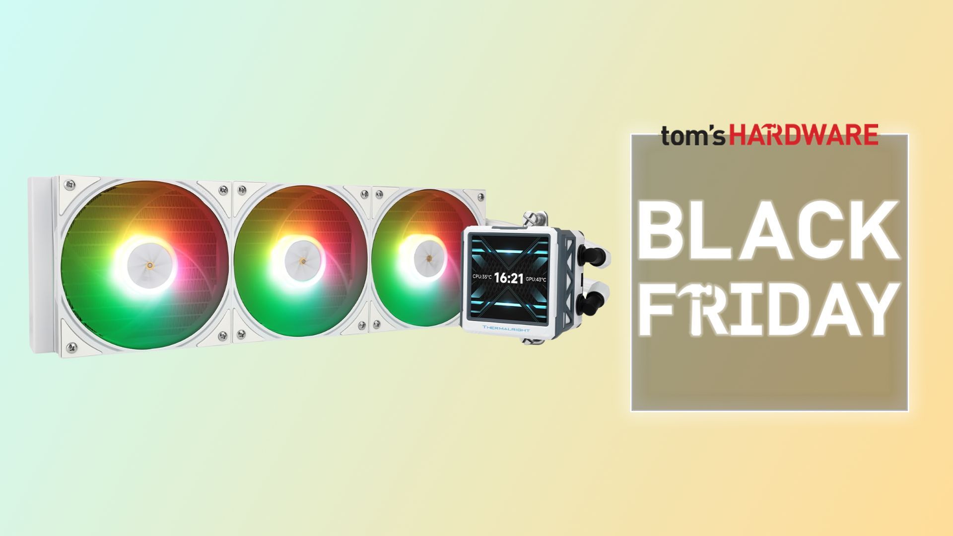 This 360mm liquid cooler with 2.88-inch LCD screen is just $75 off at Amazon — grab a Thermalright FW360 Ultra at 20% off This 360mm liquid cooler with 2.88-inch LCD screen is just $75 off at Amazon — grab a Thermalright FW360 Ultra at 20% off