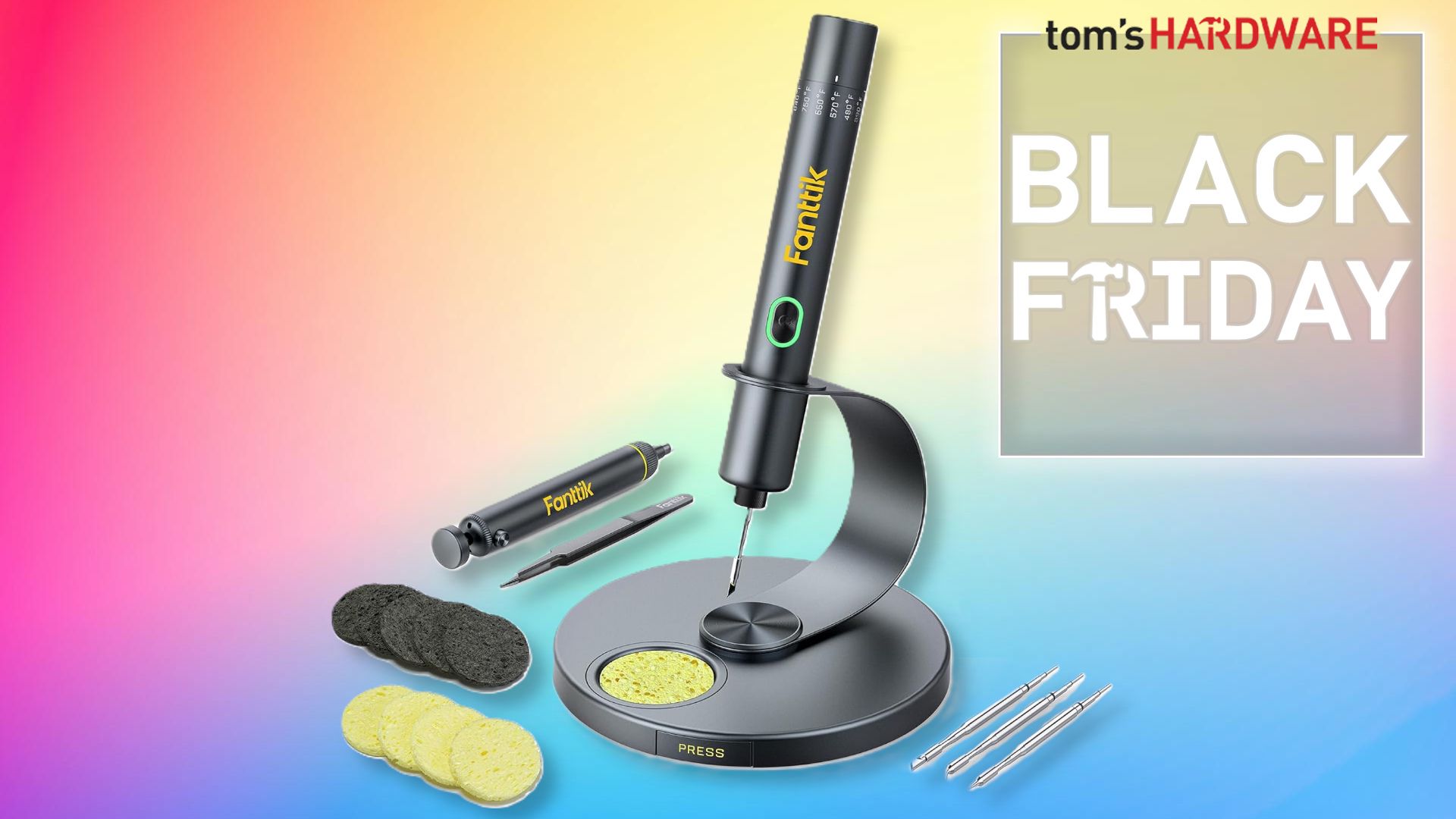 Want to learn to solder? The Fanttik T1 Max is a smart and simple soldering iron that's 33% off for Black Friday