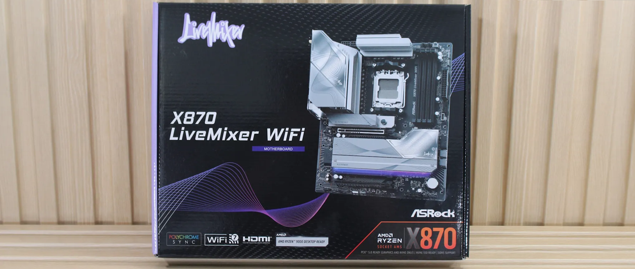 ASRock X870 LiveMixer Wifi motherboard review: Connectivity for the creator ASRock X870 LiveMixer Wifi motherboard review: Connectivity for the creator