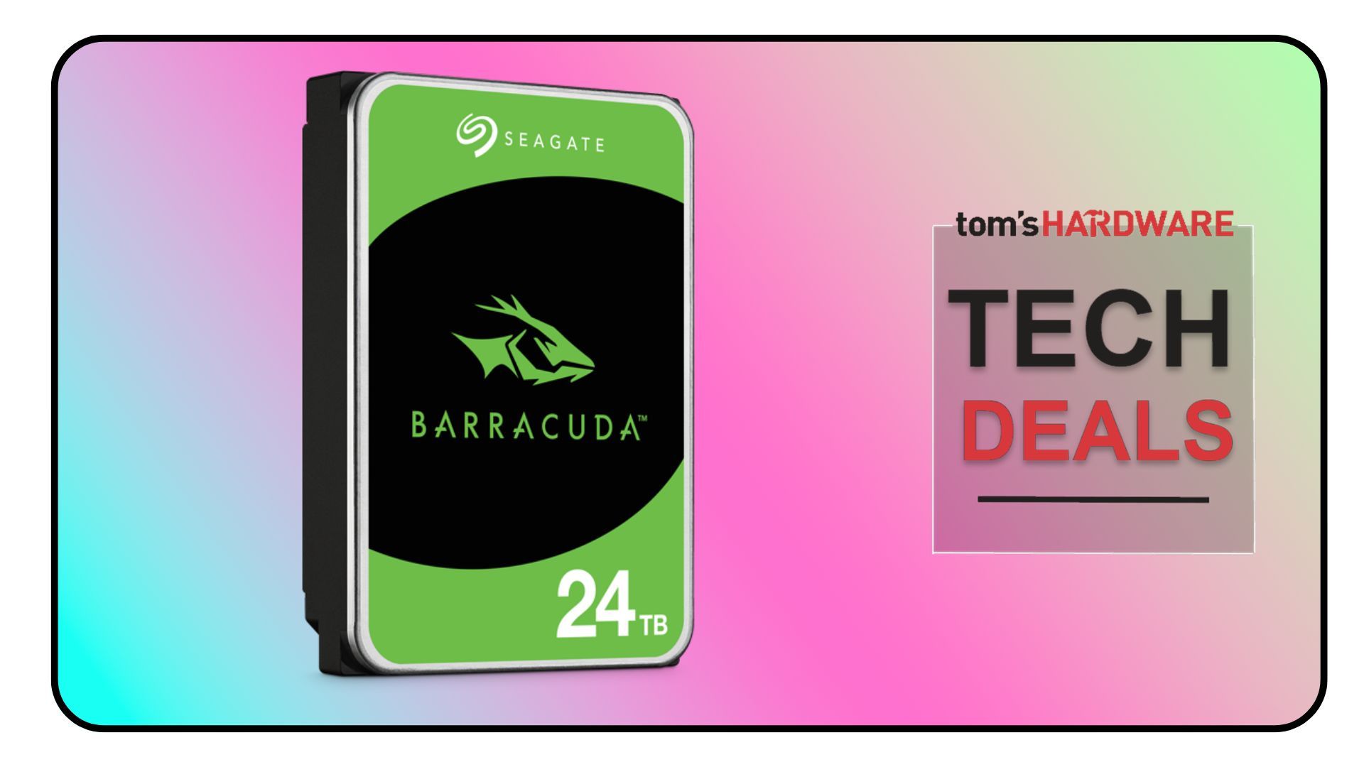 Seagate's 24TB BarraCuda is back in stock for just $0.01 per gigabyte — the storage steal of the weekend returns, still great value
