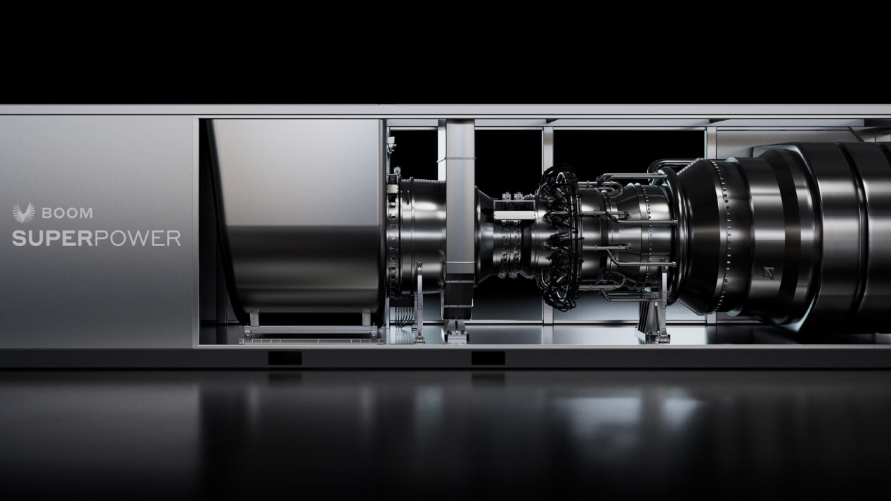 Supersonic airline outfit Boom unveils turbine for AI data centers — 42 MW Superpower turbine uses the same tech designed to power Concorde successor to Mach 1. Supersonic airline outfit Boom unveils turbine for AI data centers — 42 MW Superpower turbine uses the same tech designed to power Concorde successor to Mach 1.