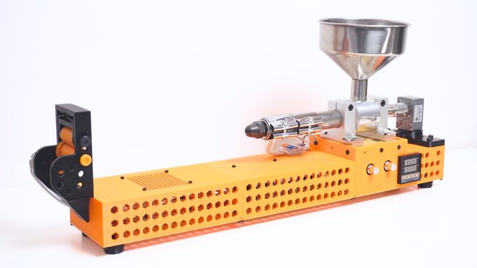 The 'ExtrudeX' machine wants to turn your 3D printing waste into reusable filament, all at home — this Kickstarter project is itself 3D-printable with minimal h