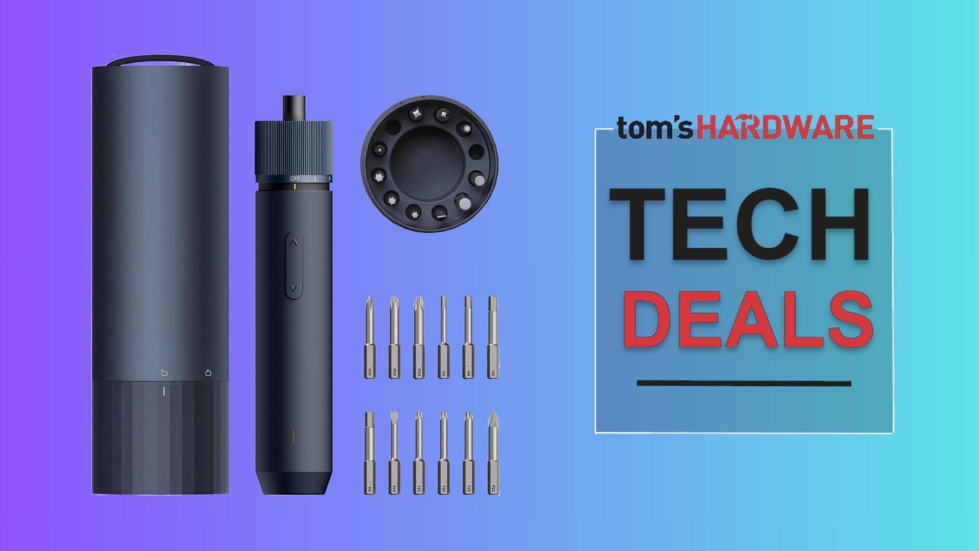 Hoto's electric screwdriver set is a hobbyist's ultimate Christmas gift for less than £29 — record-low price for 12-bit precision kit with USB-C charging, perfe