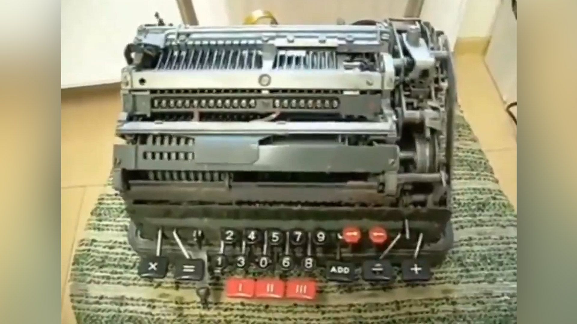 1950s mechanical calculator crumbles in the face of divide-by-zero conundrum — relic spins its gears uncontrollably in 'chaotic loop' of endless motion