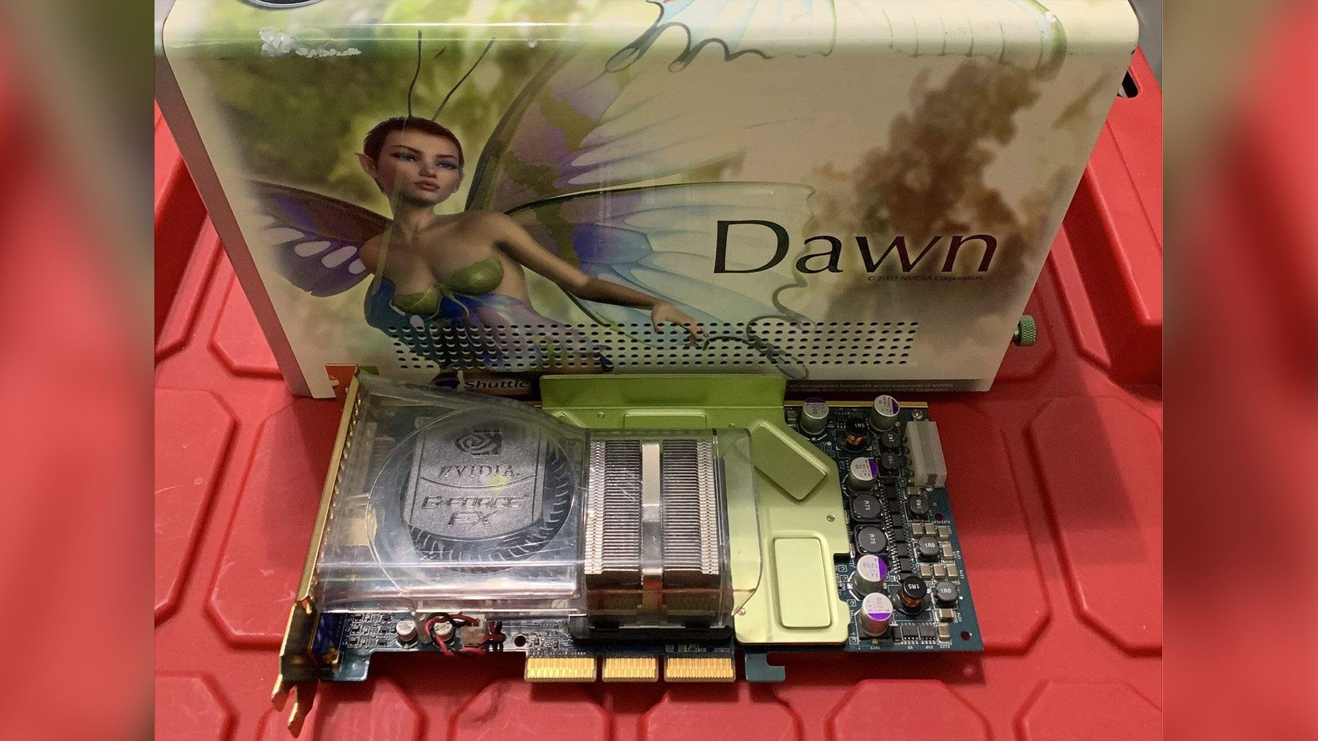 Nvidia Dawn and Dusk demo PC resurfaces alongside its original FX 5950 Ultra graphics card — state-of-the-art dream machine made gamers' hearts race in 2004