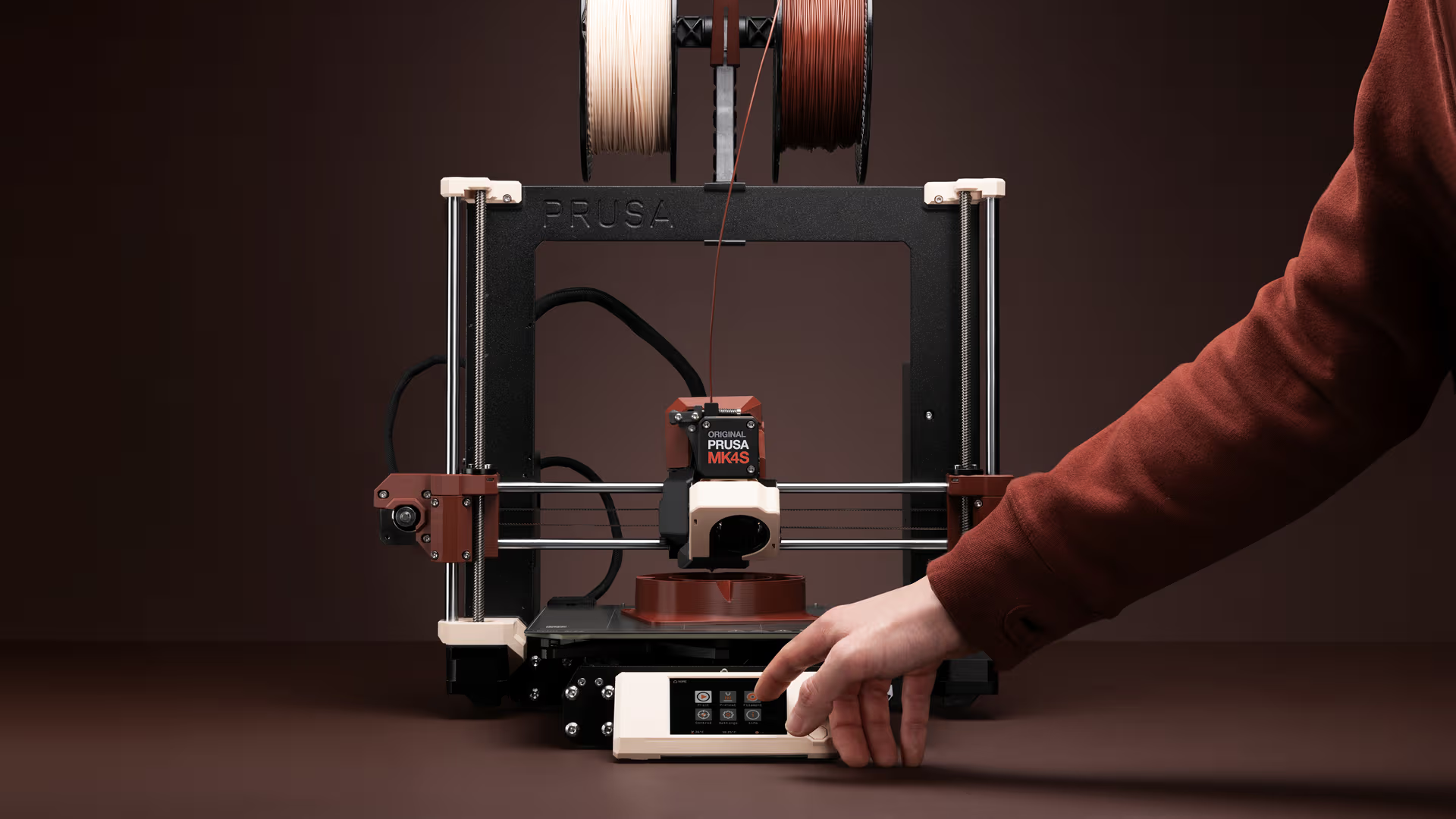 Prusa brings Noctua's iconic beige and brown to 3D printer nozzleheads everywhere — accurately matching 3D printed parts to Noctua gear is now trivial