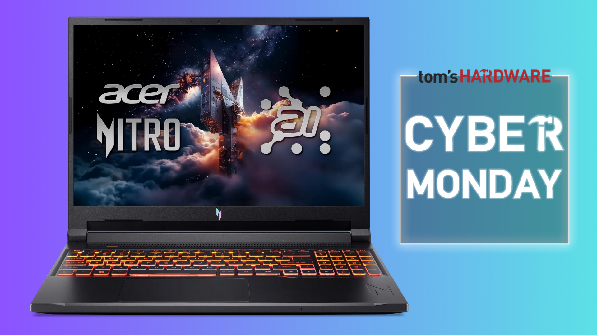 Save up to $350 on RTX 5050-equipped Acer Nitro V gaming laptops this Cyber Monday — Grab a 16-inch AMD variant for just $629, or an Intel 15-incher for $579