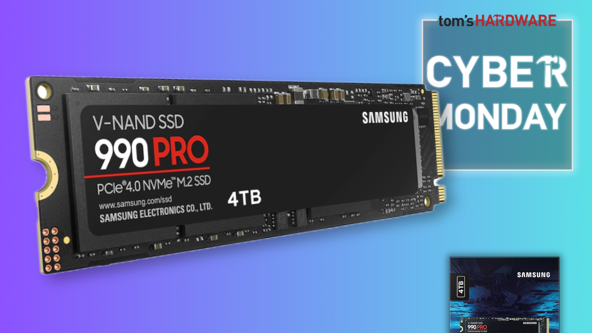 Samsung's beastly chart-topping 990 Pro 4TB SSD is down to just 7 cents per GB — now a mere $299 as storage shortages loom