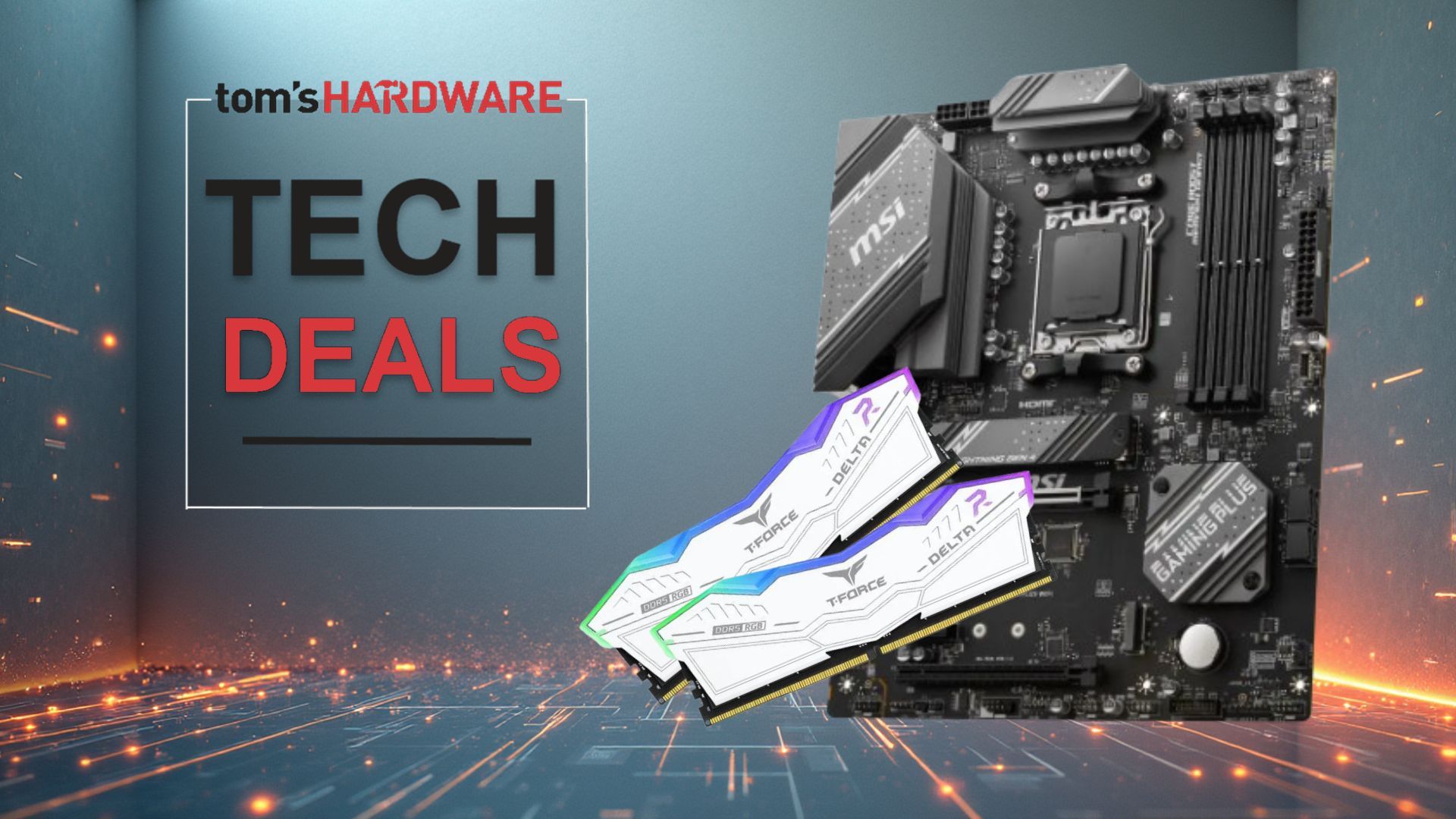 Newegg's latest RAM bundle for $179 pairs 16GB of DDR5-6000 memory with an essentially free MSI B650 motherboard — offset astronomical price rises with limited-