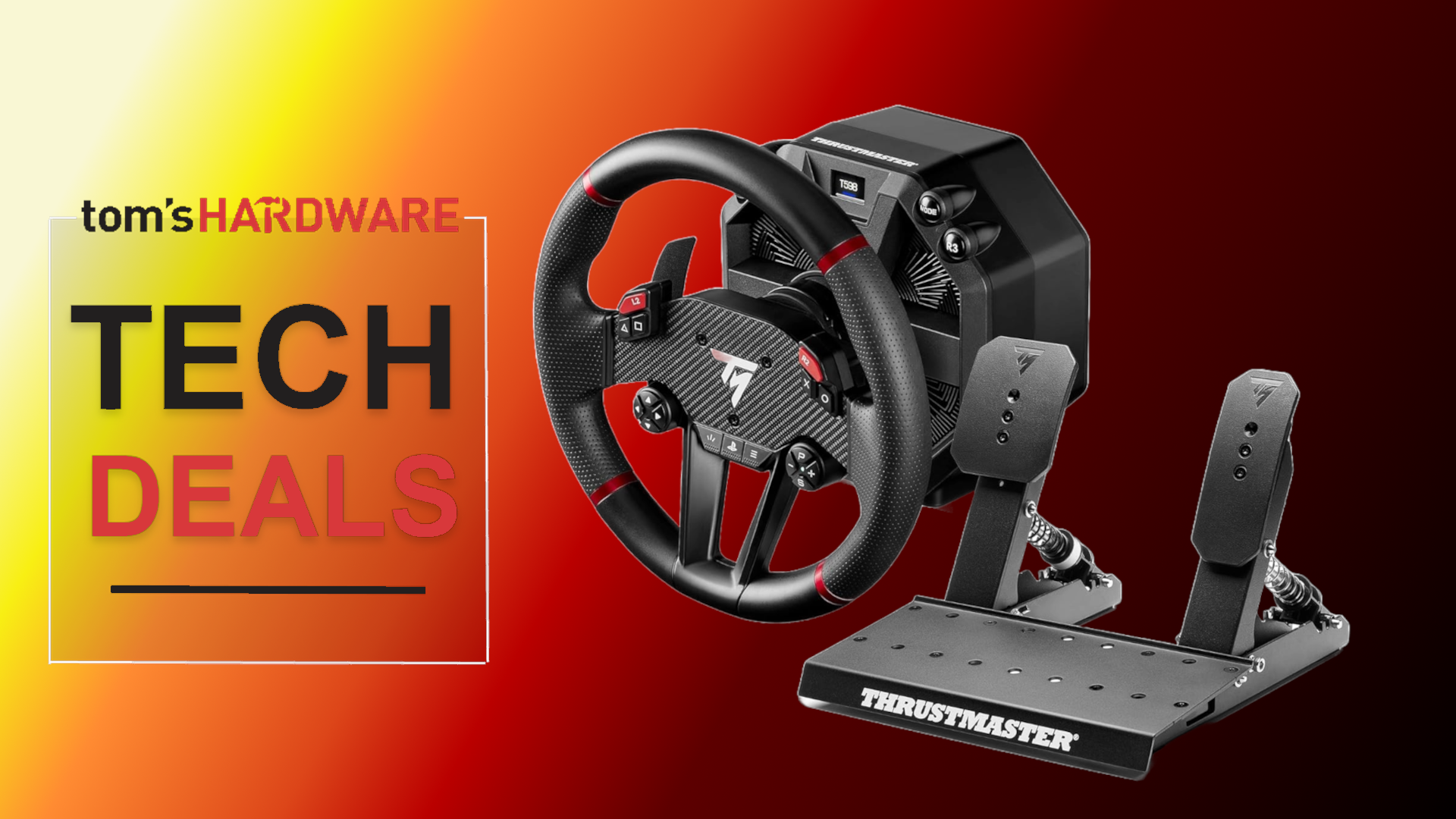 Save $125 on the high-end, direct-drive Thrustmaster T598 with new all-time low price — grab Thrustmaster racing wheels up to 40% off at Amazon