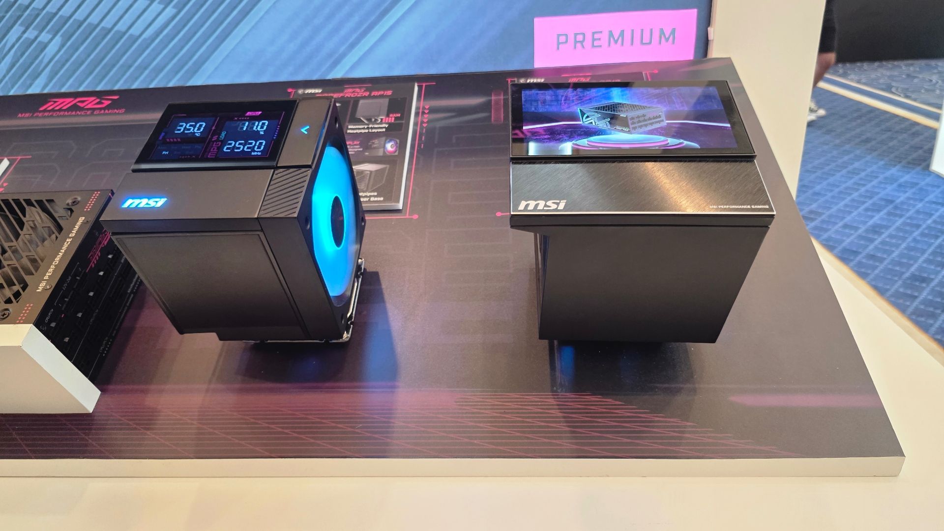 MSI's new MPG CoreFrozr CPU air coolers feature a 6-inch LCD display — plus customizable readouts, copper base, and Ryzen X3D support MSI's new MPG CoreFrozr CPU air coolers feature a 6-inch LCD display — plus customizable readouts, copper base, and Ryzen X3D support