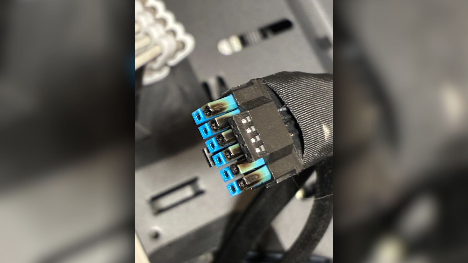 Another 16-pin GPU power connector gets scorched, but this time it's not an RTX 5090 — User finds their Sapphire Nitro+ 9070 XT with scorched pins