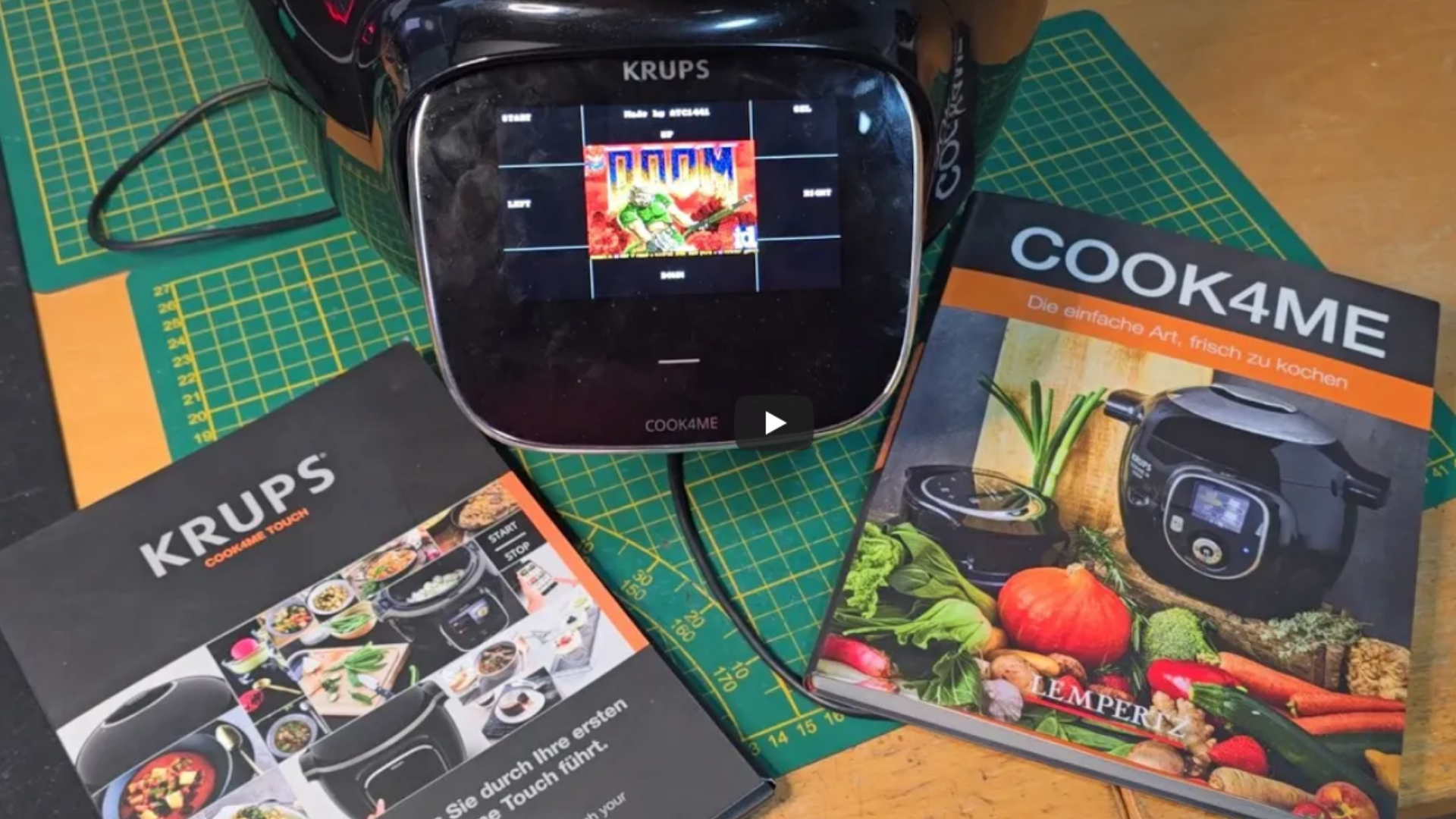 Doom conquers the kitchen through an electric cooking pot — classic shooter runs seamlessly after a full device firmware refresh Doom conquers the kitchen through an electric cooking pot — classic shooter runs seamlessly after a full device firmware refresh