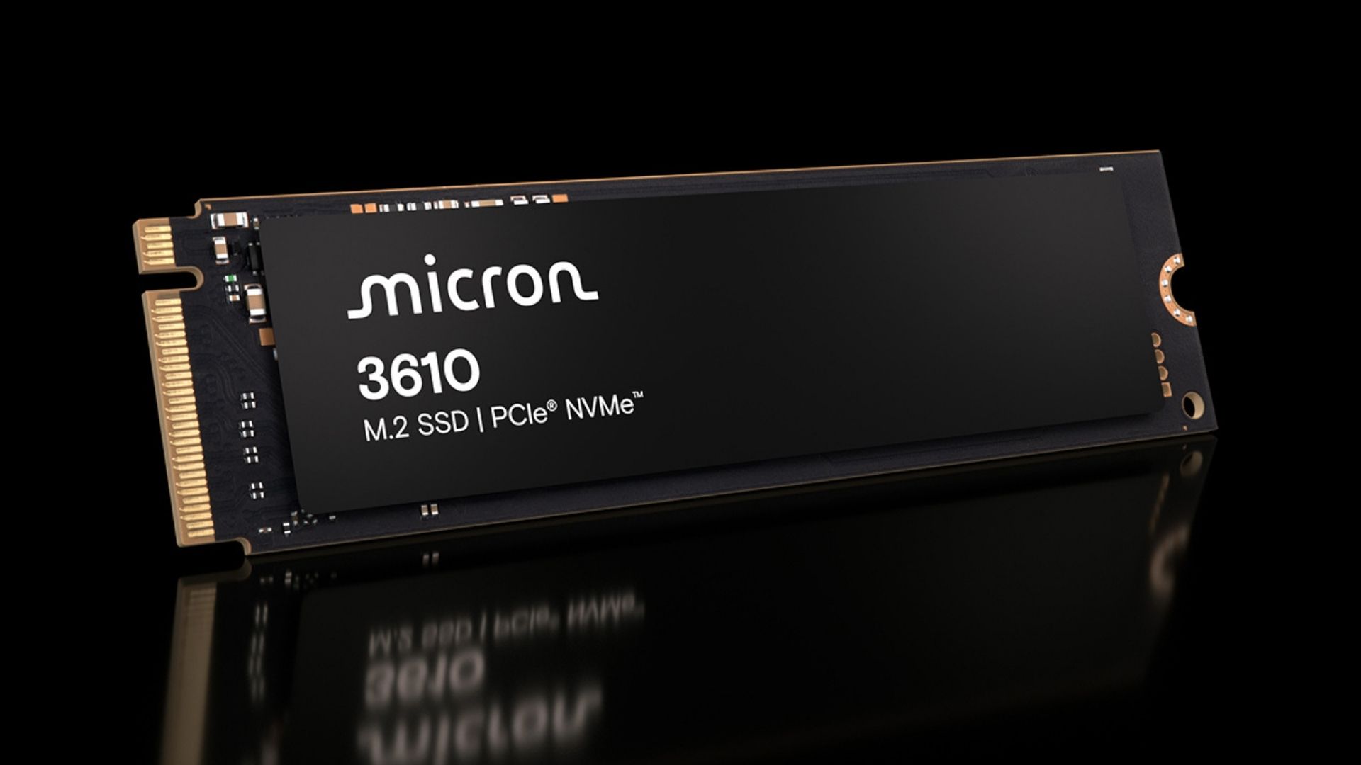 Micron announces 3610 SSD, the industry-first PCIe 5.0 QLC SSD available to OEMs — offers 4TB storage in a tiny single-sided M.2 2230 and 11,000 MB/s of perform