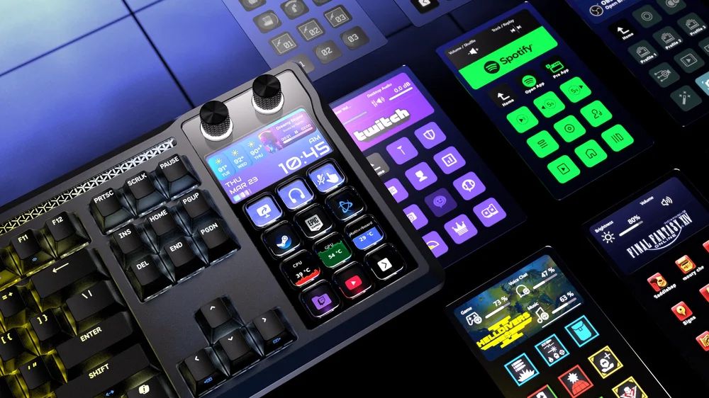 Corsair's Galleon 100 SD is an LED-lit keyboard with a built-in Stream Deck — $349 offering includes 720 x 180 screen, dials, and more Corsair's Galleon 100 SD is an LED-lit keyboard with a built-in Stream Deck — $349 offering includes 720 x 180 screen, dials, and more