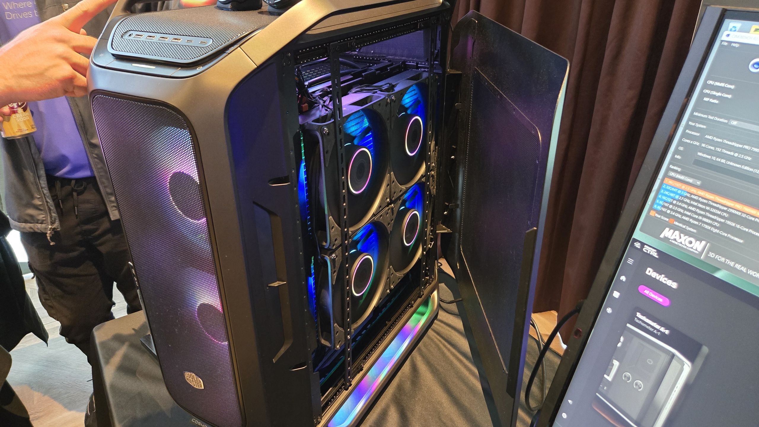 Cooler Master makes a massive AIO liquid cooler for up to 2000-watt CPUs — a gigantic 360x360mm MO-RA-like cooler for mere mortals Cooler Master makes a massive AIO liquid cooler for up to 2000-watt CPUs — a gigantic 360x360mm MO-RA-like cooler for mere mortals