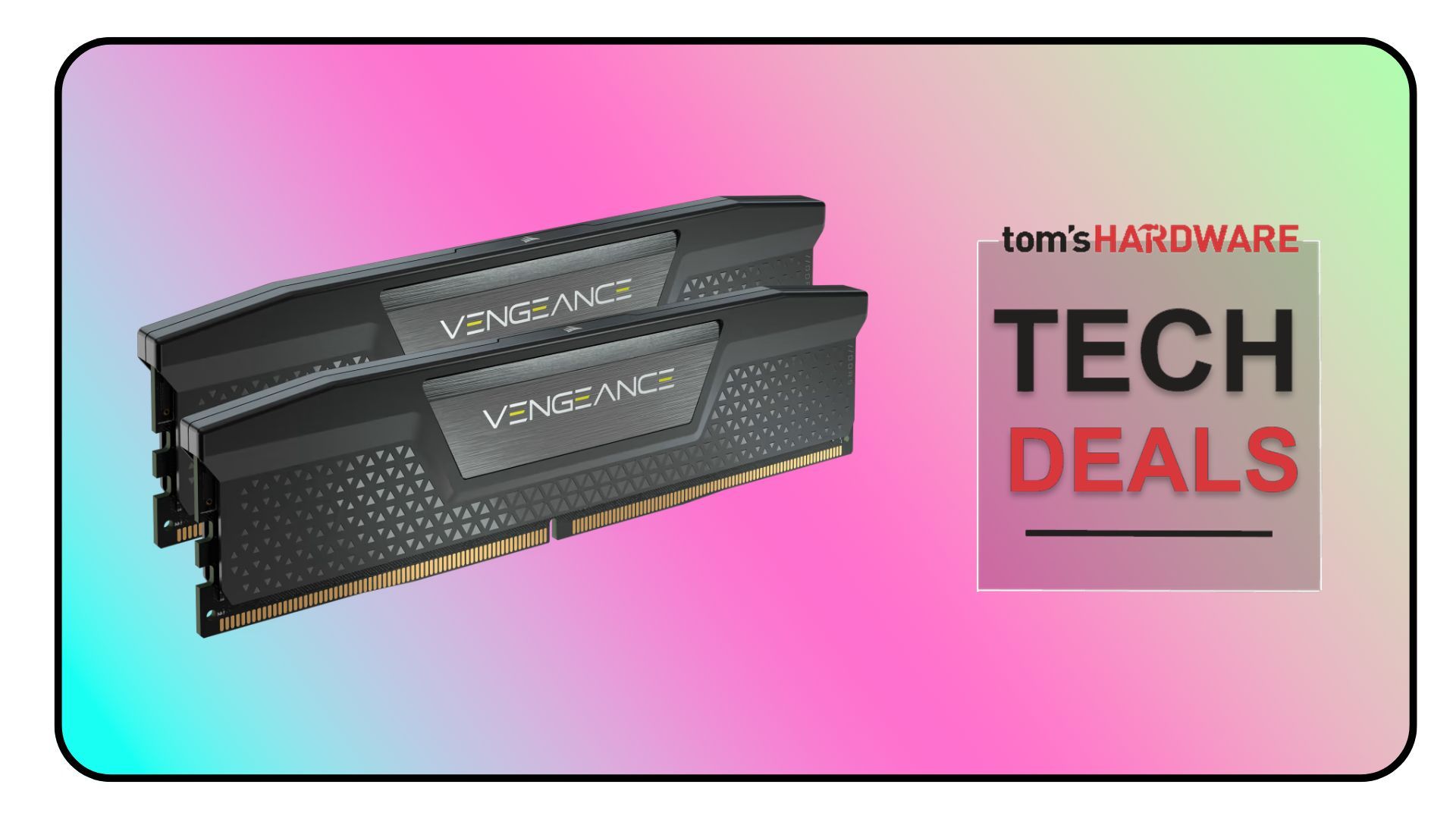 DDR5 RAM is actually discounted for the first time in months — Corsair's 32GB Vengeance kit at Amazon is now one of the cheapest available options