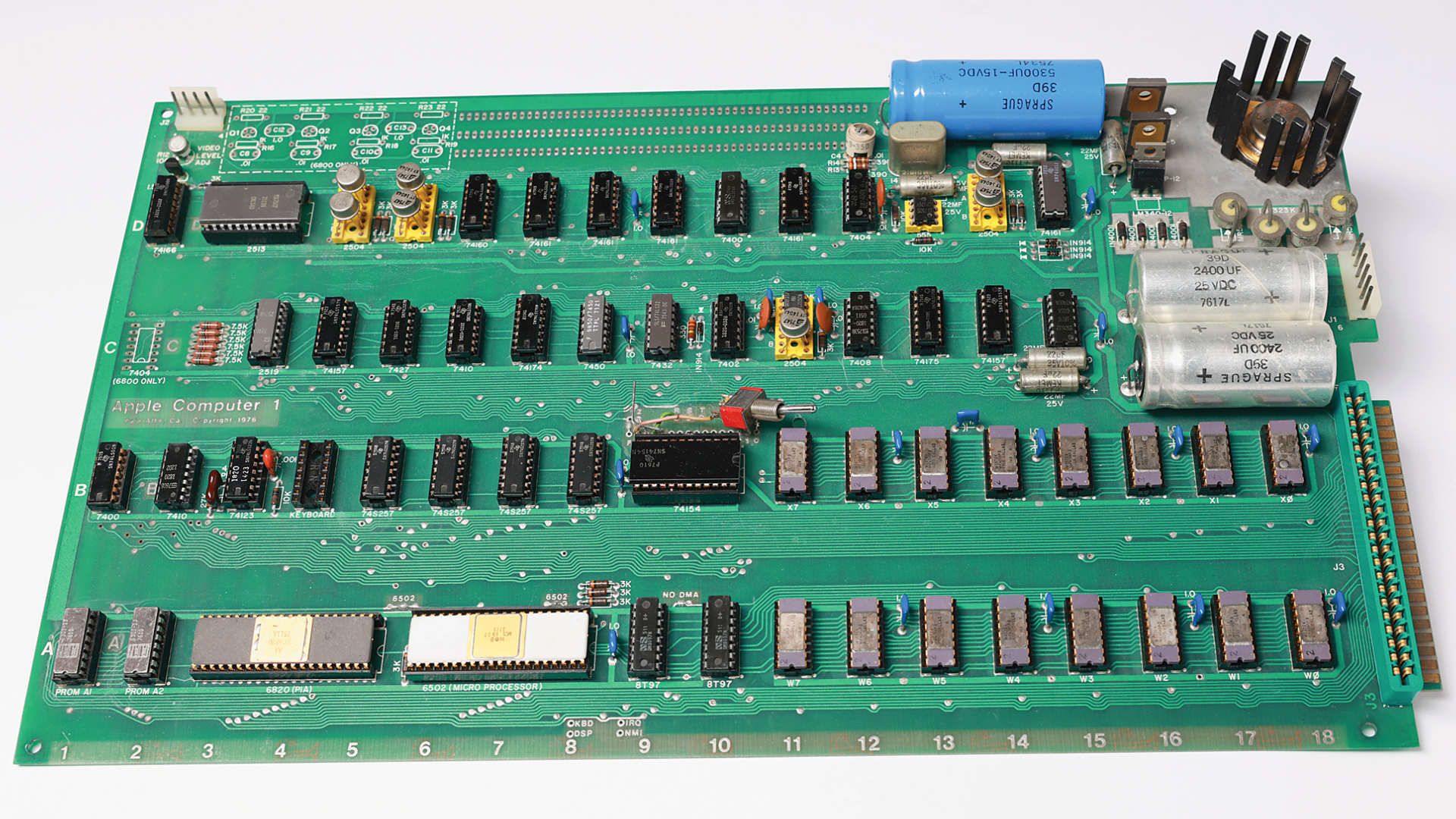 Apple-1 ‘Prototype Board #0’ system is expected to fetch $500,000+ at a 50th Anniversary auction — and the firm’s first ever check is valued at the same amount