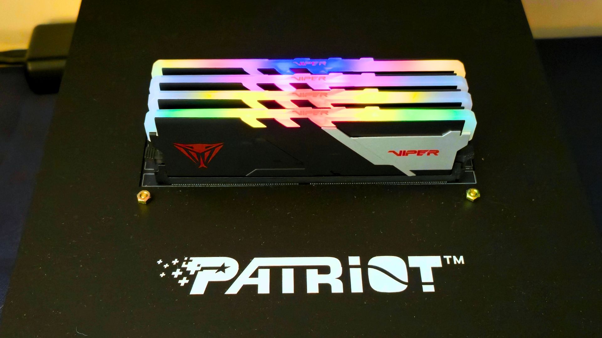 Patriot shows off opulent Viper Xtreme 5 Aurum RAM kit with flashy finish as prices surge throughout industry — company also showcases new SSDs and MicroSD Expr