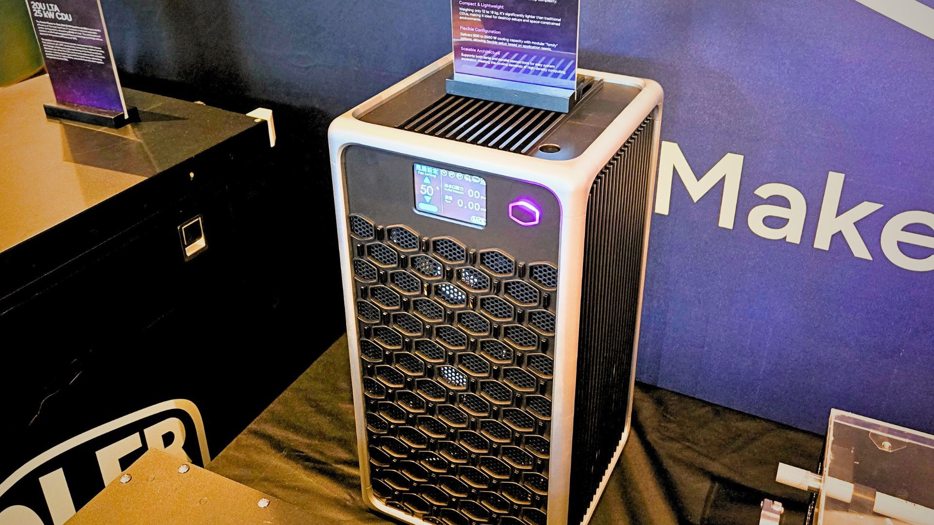 Cooler Master introduces the Aquagate MAX Retro Mini cooling unit — delivers massive cooling capacity up to 2,500 watts Cooler Master introduces the Aquagate MAX Retro Mini cooling unit — delivers massive cooling capacity up to 2,500 watts