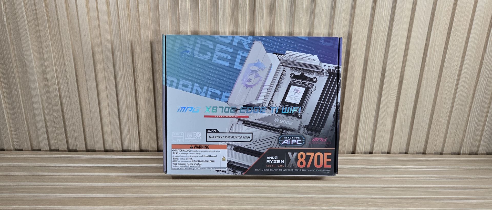 MSI MPG X870E Edge Ti Wifi Review: Silver-white aesthetic meets budget X870E