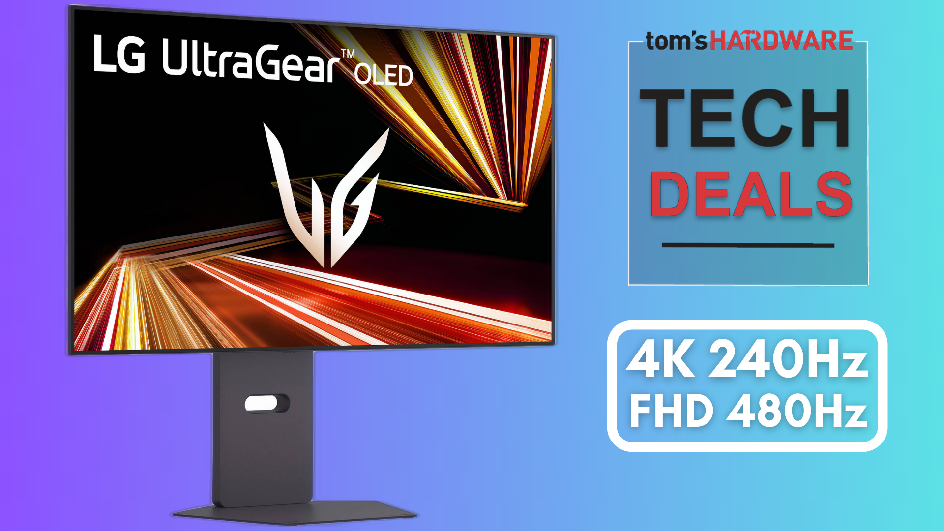 LG's dual-mode 4K 240Hz / 1080p 480Hz OLED gaming monitor is 42% off — premium flagship panel with HDR1300 drops to its lowest-ever price