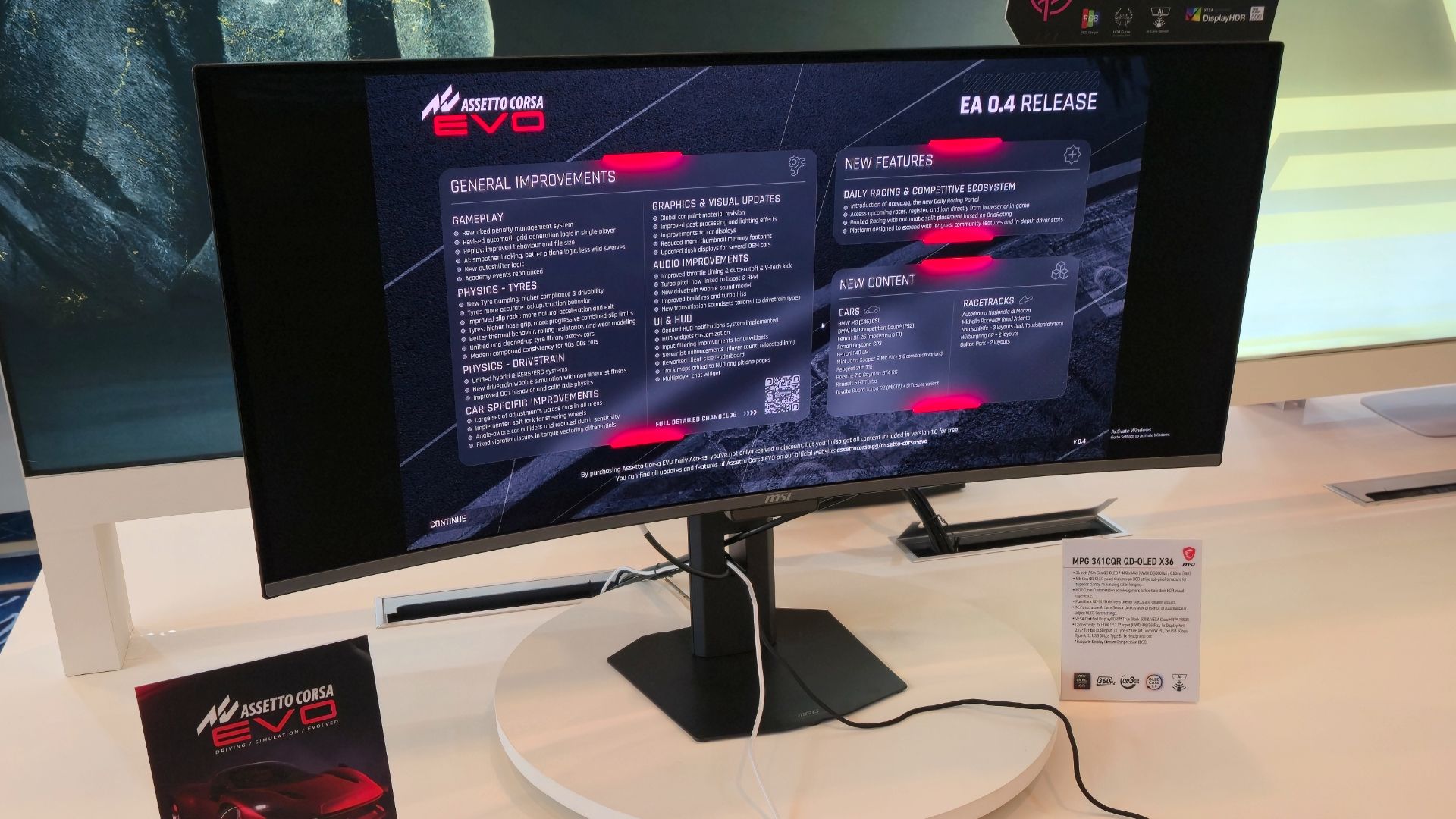 MSI's fifth-generation QD-OLED gaming monitor embraces RGB stripe subpixels — 34-inch display boasts enhanced text clarity, boosted brightness, and improved bla