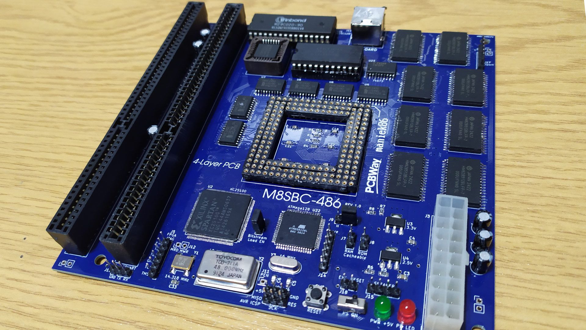 Open-source Intel 486 mobo built from scratch in under 6 months for i486 chips — M8SBC-486's goal was to achieve Linux and Doom compatibility, but it achieves f Open-source Intel 486 mobo built from scratch in under 6 months for i486 chips — M8SBC-486's goal was to achieve Linux and Doom compatibility, but it achieves f