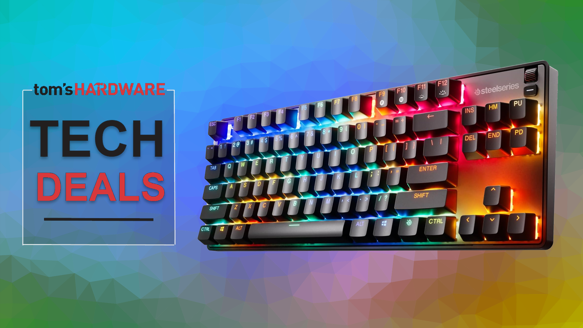 Grab a Steelseries Apex 9 TKL with hot-swappable optical switches for $90.99 — lowest price in over a year for this quality aluminum-frame keyboard