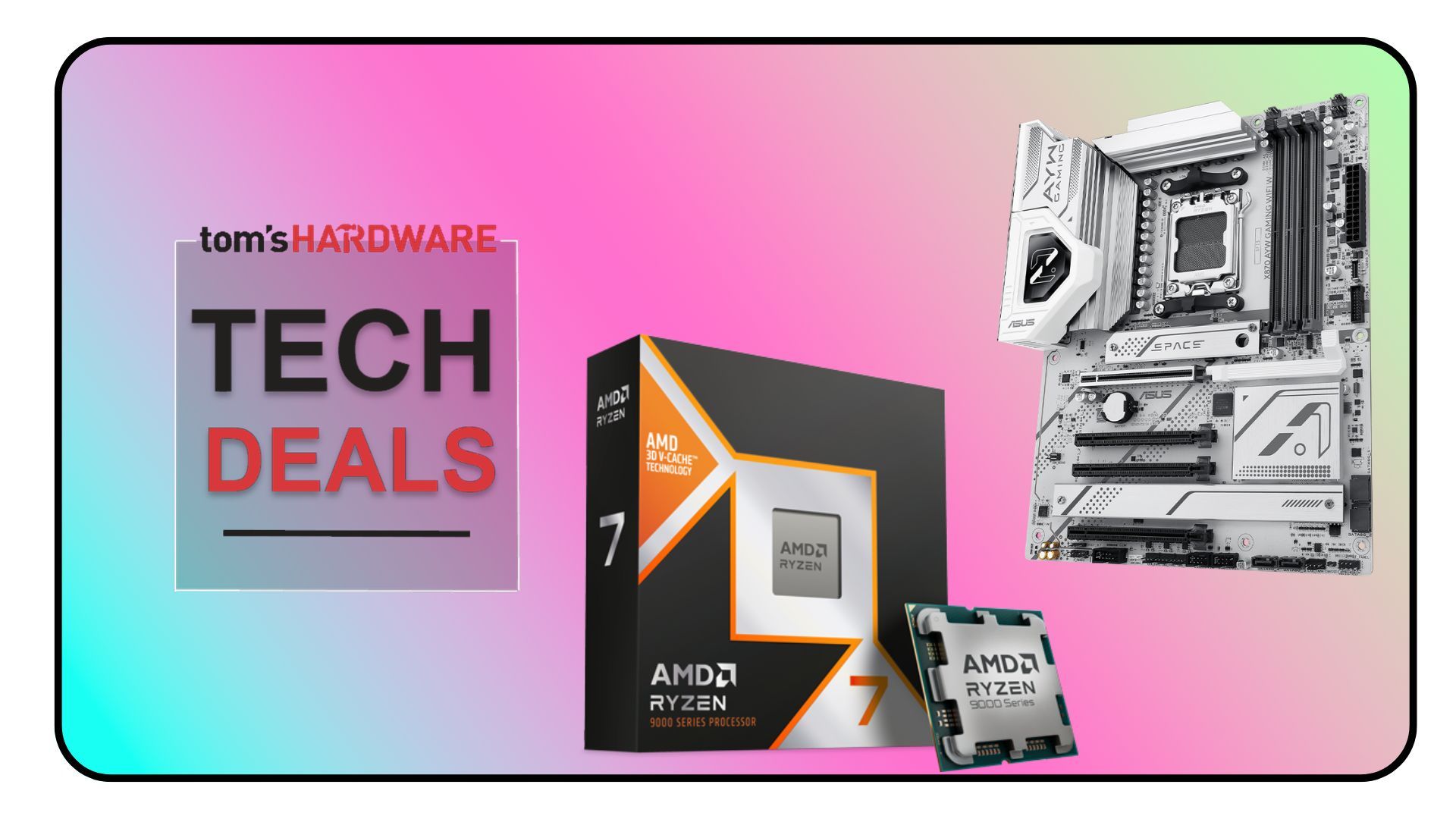 Save $438 on a Ryzen 7 9850X3D, Asus X870, and 32GB of DDR5 RAM — Newegg strikes with another blistering sub-$800 AM5 bundles Save $438 on a Ryzen 7 9850X3D, Asus X870, and 32GB of DDR5 RAM — Newegg strikes with another blistering sub-$800 AM5 bundles