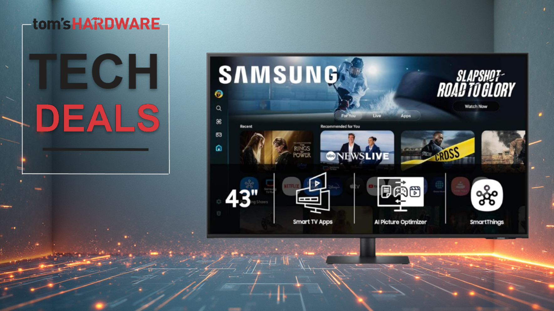 Get a 43-inch Samsung 4K Smart UHD display for $299.99 — at $200 off, the M7 M70F is at its lowest price ever