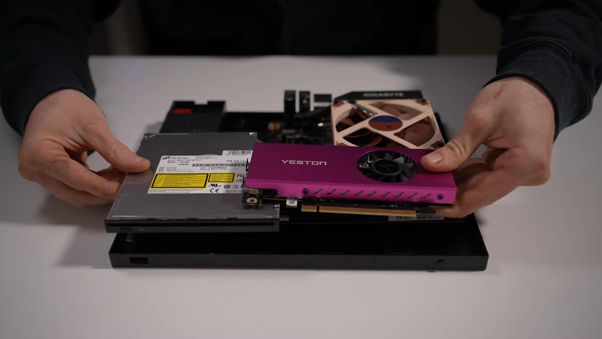 This Xbox One S mod hides a full Windows gaming PC within the original shell — sleek design retains a working optical drive