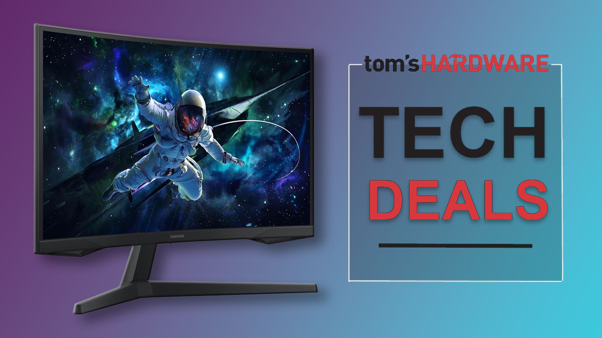 27-inch 1440p curved gaming beast is now 40% off — Samsung Odyssey G55C falls $9 short of historic low