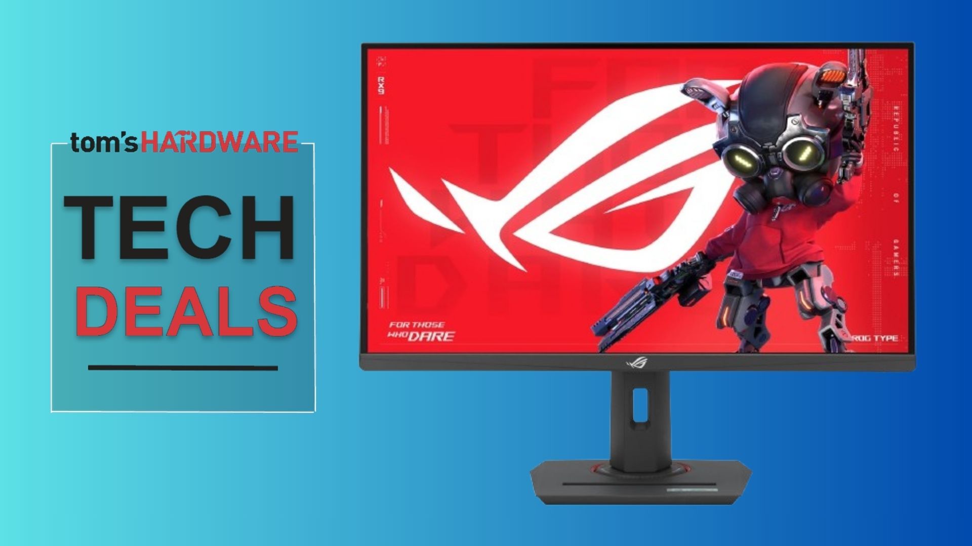 Grab this fast dual-mode 27-inch Asus gaming monitor for less than $340 — new record-low price for IPS panel capable of refresh rates up to 160Hz at 4K and 320H