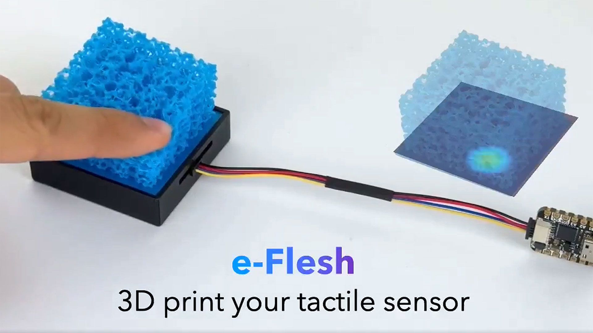 Scientists share design so you can make your own 3D-printable 'eFlesh' for robots — affordable, easy to produce, and highly-tactile robot sensor grips can be pr